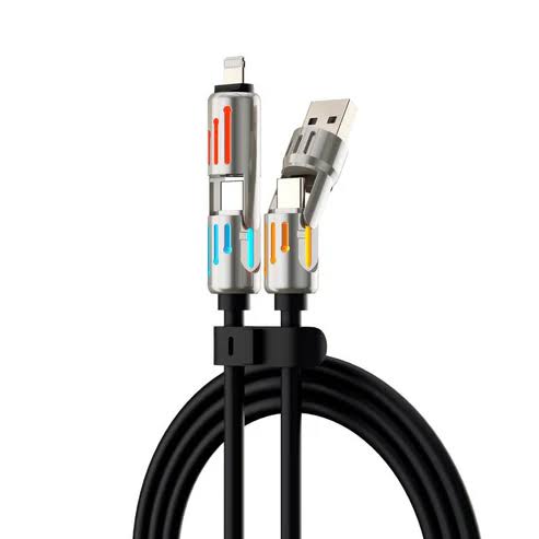 Multi USB Charging Cable with Colorful Indicator